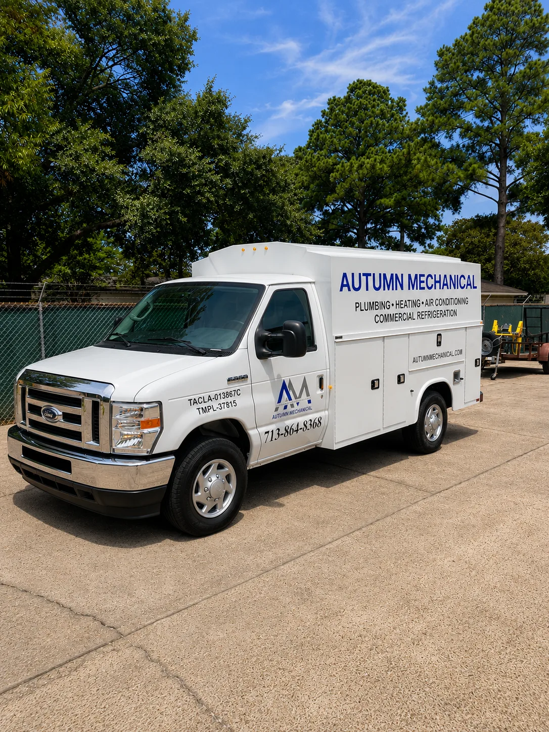 Autumn Mechanical — Service Van branding by Workhorse Branding