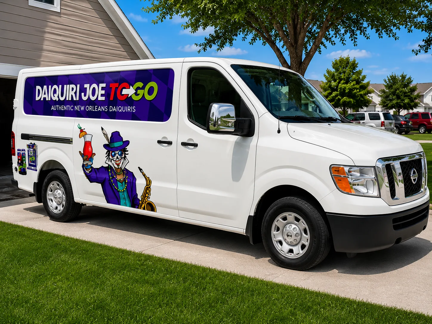 Daquir Joe — Service Van branding by Workhorse Branding